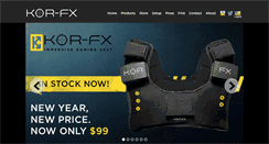 Desktop Screenshot of korfx.com